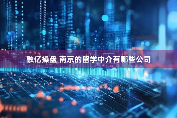 融亿操盘 南京的留学中介有哪些公司